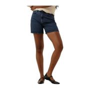 Dames Broeken Slfkrista Hw Mid Blue Denim Selected Femme , Blue , Dame...