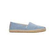 Blauwe Veterschoenen Toms , Blue , Dames