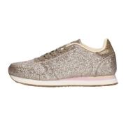 Glitter Lage Sneakers Ydun Icon Woden , Multicolor , Dames