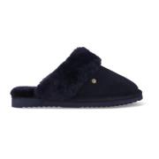 Gezellige Flurry Pantoffels in Donkerblauw Warmbat , Blue , Heren