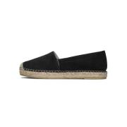 Zwarte Espadrilles met Geweven Detail Fred De La Bretoniere , Black , ...