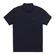 Donkerblauw Polo Shirt met Logo RefrigiWear , Blue , Heren