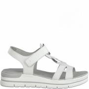 Flat Sandals Marco Tozzi , White , Dames