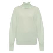 Modieuze Sweater voor Mannen en Vrouwen Jil Sander , Green , Dames