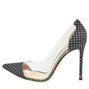 Pre-owned Fabric heels Gianvito Rossi Pre-owned , Black , Dames