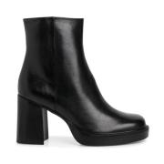 Zwarte Elegante Gesloten Booties Tamaris , Black , Dames