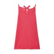 Gestreepte Jersey Halterjurk Maliparmi , Red , Dames