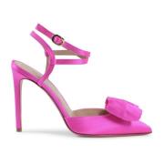 Stijlvolle Satijnen Avond Sandalen Dee Ocleppo , Pink , Dames