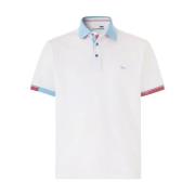 Witte Katoenen Poloshirt Harmont & Blaine , White , Heren