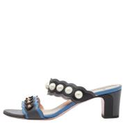 Pre-owned Leather sandals Fendi Vintage , Multicolor , Dames