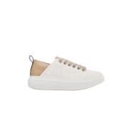 Wembley Woman White Camel Sneakers Alexander Smith , Multicolor , Dame...