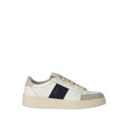 Witte Leren Sneakers voor Mannen Saint Sneakers , Multicolor , Heren