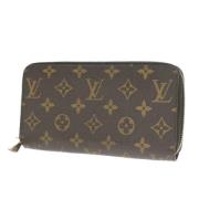 Pre-owned Leather wallets Louis Vuitton Vintage , Brown , Dames