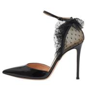 Pre-owned Mesh heels Gianvito Rossi Pre-owned , Black , Dames