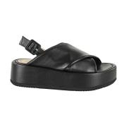 Flat Sandals Paloma Barceló , Black , Dames