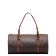 Pre-owned Canvas louis-vuitton-bags Louis Vuitton Vintage , Brown , Da...