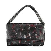 Zwarte handtas met afneembare bandjes Desigual , Black , Dames