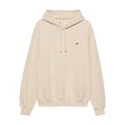 Beige Sweatshirt voor Mannen Ss24 New Balance , Beige , Heren