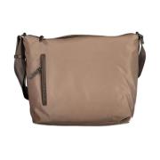 Nylon Handtas met Meerdere Zakken Mandarina Duck , Brown , Dames