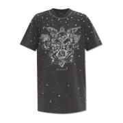 T-shirt `Scatter` AllSaints , Gray , Dames