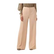 Elegante Roze Broek Twinset , Pink , Dames