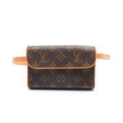 Pre-owned Leather crossbody-bags Louis Vuitton Vintage , Brown , Dames