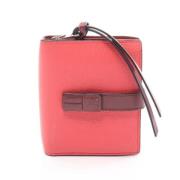 Pre-owned Leather wallets Loewe Pre-owned , Pink , Dames