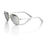 Stijlvolle Aviator Zonnebril met Gerookte Lenzen Frankie Morello , Gra...