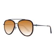 Gradient Aviator Zonnebril Bruin Mannen BMW , Brown , Heren