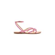 Gekralde Capri Sandalen Maliparmi , Pink , Dames