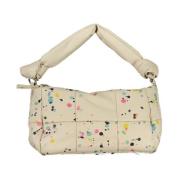 Handtas met Verstelbare Band en Binnenzak Desigual , Beige , Dames