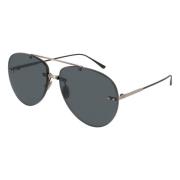 Silver/Grey Sunglasses Bv0179S Bottega Veneta , Gray , Dames