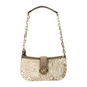 Haircalf Pouchette Crossbody Tas Michael Kors , Beige , Dames