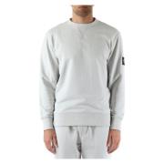 Katoenen sweatshirt met logopatch Calvin Klein Jeans , Gray , Heren