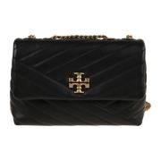 Zwarte Kira Chevron Schoudertas Tory Burch , Black , Dames