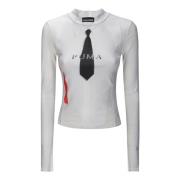 Puma Slim Longsleeve T-Shirt Ottolinger , White , Dames