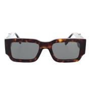 Geometrische Glamour Zonnebril Diagonaal Model Fendi , Brown , Unisex