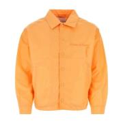 Pastel Orange Day Tripper Windbreaker House of Sunny , Orange , Heren