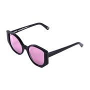 Handgemaakte gekleurde lens zonnebril Ophy , Black , Dames