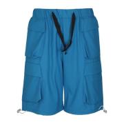 Cargo Fit Shorts Bonsai , Blue , Heren