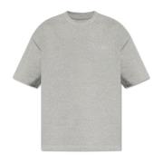 T-shirt met logo Amiri , Gray , Heren