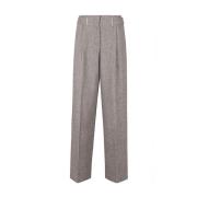 Herringbone Ring Broek Remain Birger Christensen , Gray , Dames