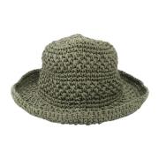 Italiaanse Straw Hat Roberto Collina , Green , Dames