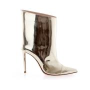 Platinum Tronchetto Elegant High Heel Boots Alexandre Vauthier , Yello...