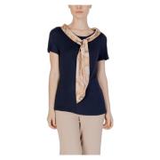 Blauw T-shirt korte mouw lente/zomer Alviero Martini 1a Classe , Blue ...