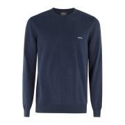 Round-neck Knitwear A.p.c. , Blue , Heren