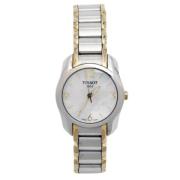 Pre-owned Stainless Steel watches Tissot Pre-Owned , White , Dames