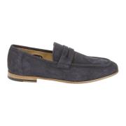 Suède Leren Mocassin Loafer Sturlini , Blue , Heren