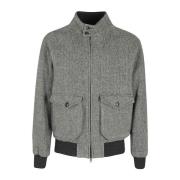 Stijlvolle Pocket AF Jas Baracuta , Gray , Heren