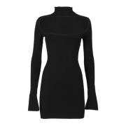 Gebreide Jurk Ssheena , Black , Dames